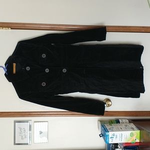 Twill Twenty Two Velvet Trench Coat